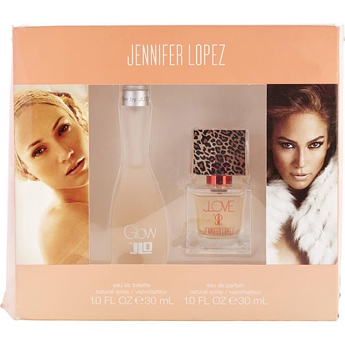 Jennifer Lopez Jennifer Lopez Variety 2 Piece Mini Variety With Glow Edt & Jlove Edp And All Both Are 1 Oz