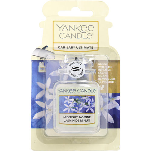 Yankee Candleyankee Candlemidnight Jasmine Car Jar Ultimate Air Freshener