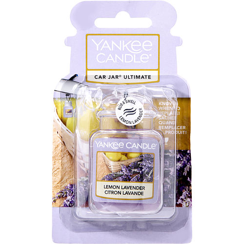 Yankee Candleyankee Candlelemon Lavender Car Jar Ultimate Air Freshener