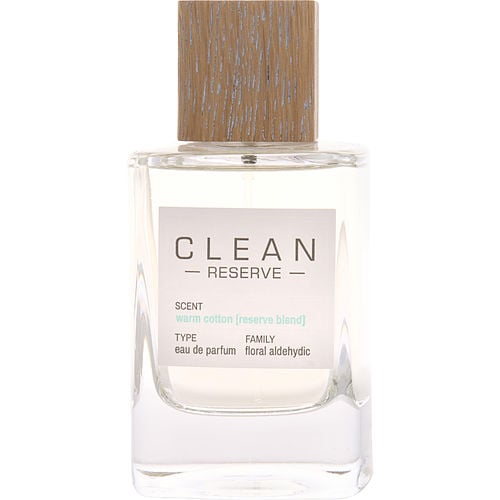 Clean Clean Reserve Warm Cotton Eau De Parfum Spray 3.4 Oz *Tester