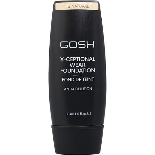 Gosh Gosh X-Ceptional Wear Foundation Long Lasting Makeup - #12 Natural --35Ml/1.2Oz