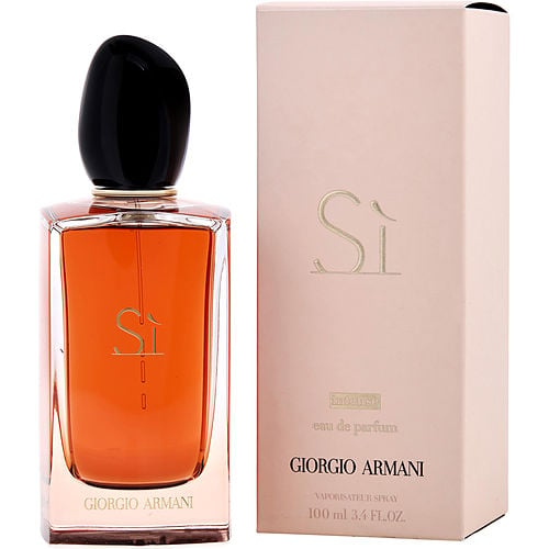 Giorgio Armaniarmani Si Intenseeau De Parfum Spray 3.4 Oz (New Packaging)