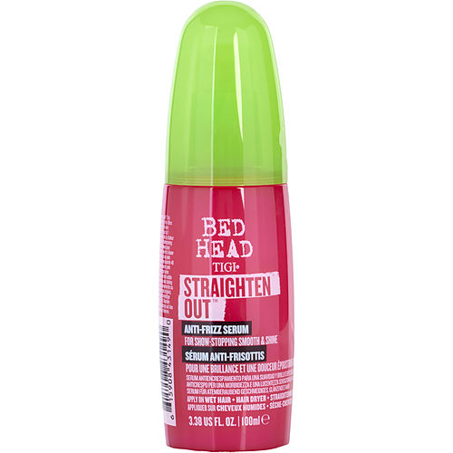 Tigi Bed Head Straighten Out Anti-Frizz Serum For Show Stopping Smooth & Shine 3.38 Oz