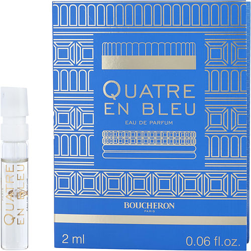 Boucheron Boucheron Quatre En Bleu Eau De Parfum Spray Vial On Card
