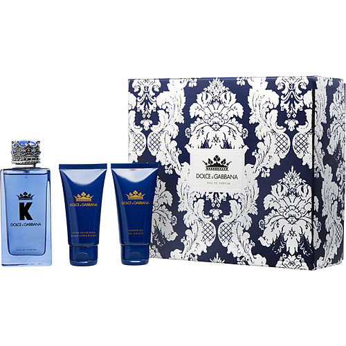 Dolce & Gabbanadolce & Gabbana Keau De Parfum Spray 3.4 Oz & Aftershave Balm 1.7 Oz & Shower Gel 1.7 Oz