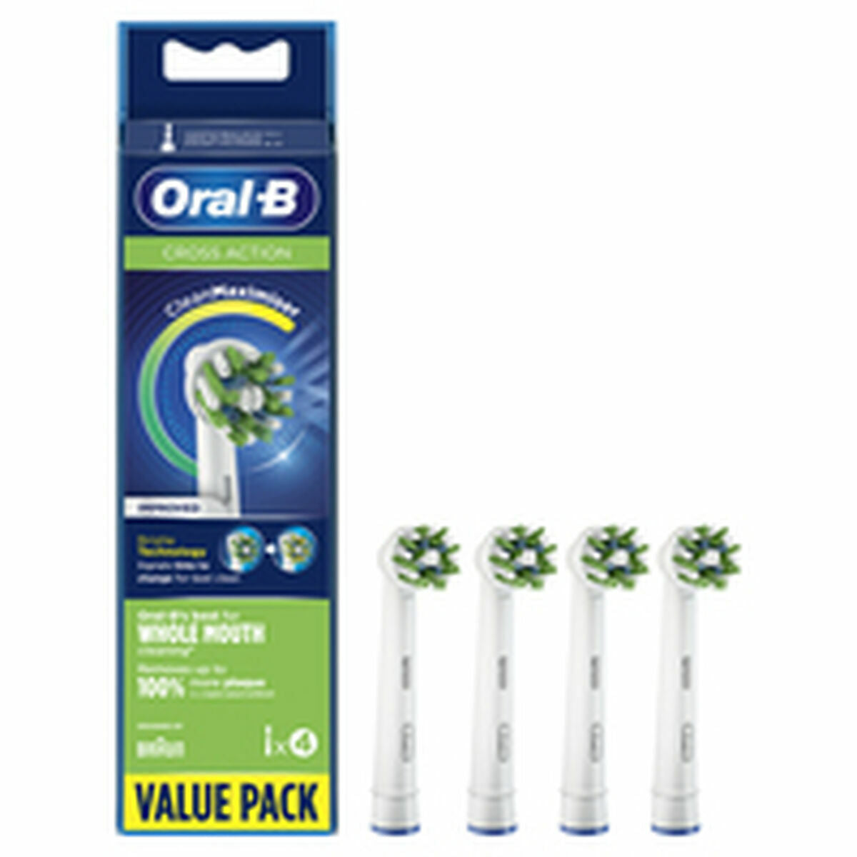 Replacement Head Oral-B Cross Action