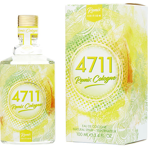 4711 4711 Remix Cologne Eau De Cologne Spray 3.4 Oz (2020 Lemon Limited Edition)