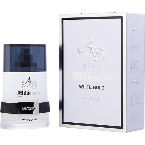 Lomani Ab Spirit Millionaire White Gold Eau De Parfum Spray 3.3 Oz