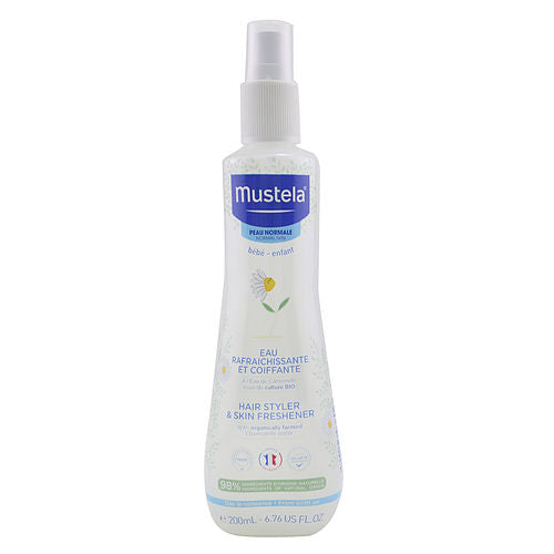 Mustelamustelahair Styler & Skin Refreshener - With Organically Farmed Chamomile Water  --200Ml/6.76Oz