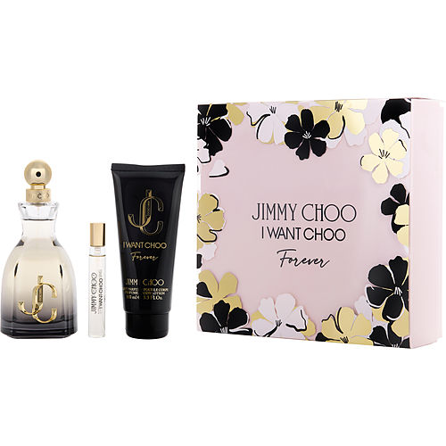 Jimmy Choojimmy Choo I Want Choo Forevereau De Parfum Spray 3.3 Oz & Body Lotion 3.3 Oz & Eau De Parfum Spray 0.25 Oz Min