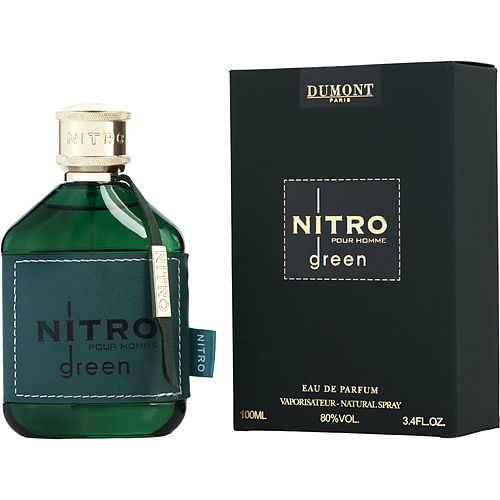 Dumont Paris Nitro Green Pour Homme Eau De Parfum Spray 3.4 Oz