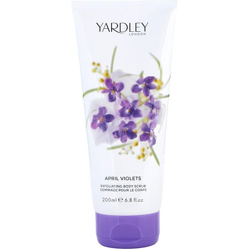Yardley Yardley April Violets Exfoliating Body Scrub 6.8 Oz