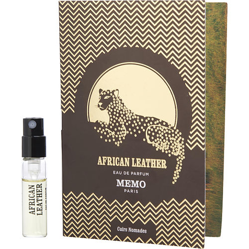 Memo Paris Memo Paris African Leather Eau De Parfum Spray Vial On Card