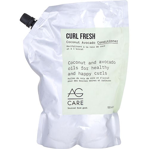 Ag Hair Care Ag Hair Care Curl Fresh Coconut Avocado Conditioner 33.8 Oz For Unisex