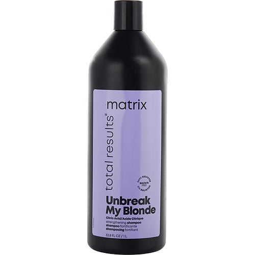 Matrix Total Results Unbreak My Blonde Citric Acid Strengthening Shampoo 33.8 Oz