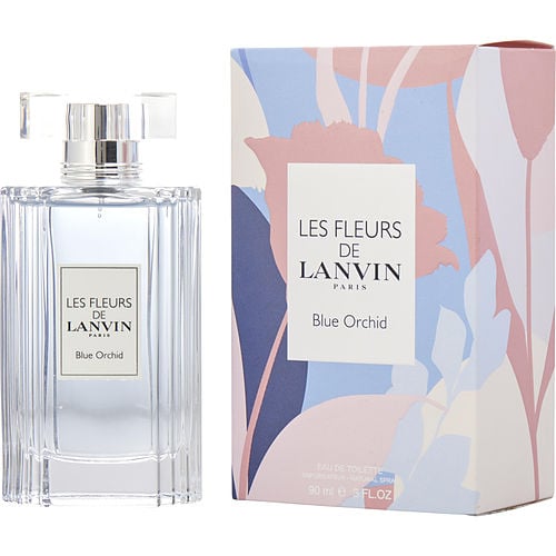 Lanvin Les Fleurs De Lanvin Blue Orchid Edt Spray 3 Oz