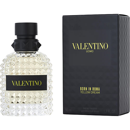 Valentino Valentino Uomo Born In Roma Yellow Dream Edt Spray 1.7 Oz