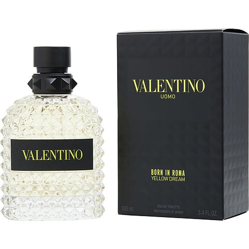 Valentino Valentino Uomo Born In Roma Yellow Dream Edt Spray 3.4 Oz