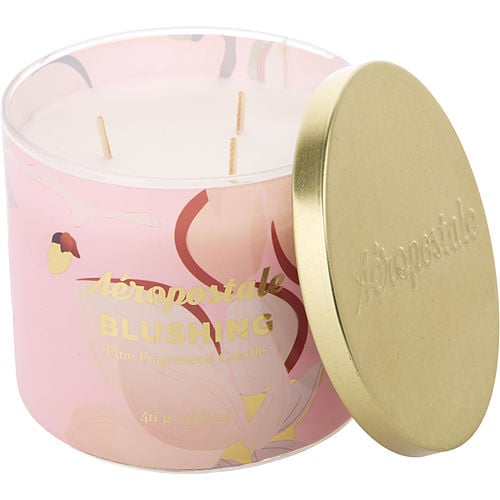 Aeropostaleaeropostale Blushingscented Candle 14.5 Oz