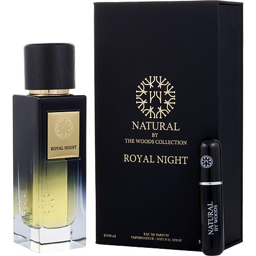 The Woods Collection The Woods Collection Royal Night Eau De Parfum Spray 3.4 Oz (Natural Collection) + Rechargeable Mini