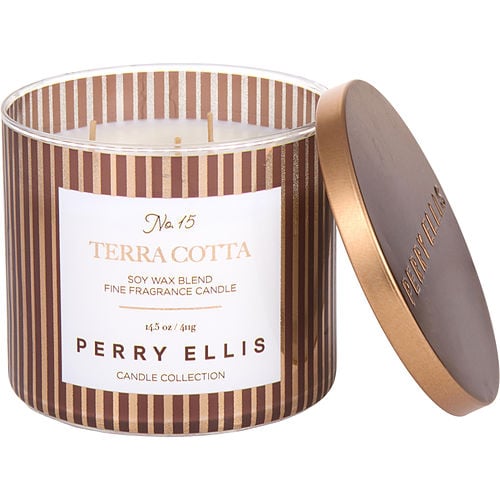 Perry Ellis Perry Ellis Terracotta Scented Candle 14.5 Oz