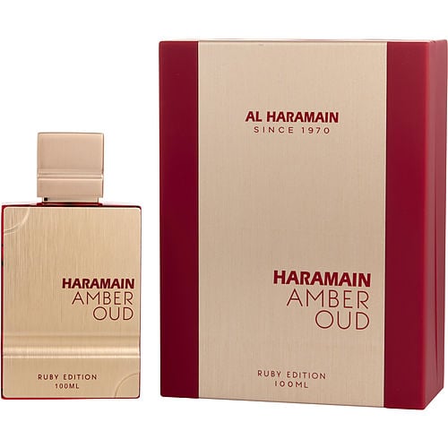 Al Haramainal Haramain Amber Oud Rubyeau De Parfum Spray 3.4 Oz