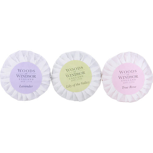 Woods Of Windsorwoods Of Windsor Variety3 Piece Variety With True Rose & Lavender & Lily Of The Valley And All Are Soaps 1.7 Oz