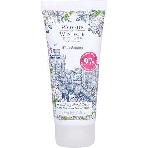 Woods Of Windsor Woods Of Windsor White Jasmine Hand Cream 3.4 Oz For Women