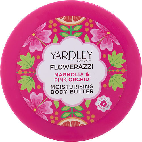 Yardley Yardley Flowerazzi Magnolia & Pink Orchid Body Butter 6.7 Oz