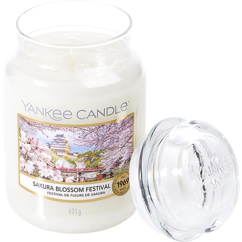 Yankee Candle Yankee Candle Sakura Blossom Festival Scented Large Jar 22 Oz