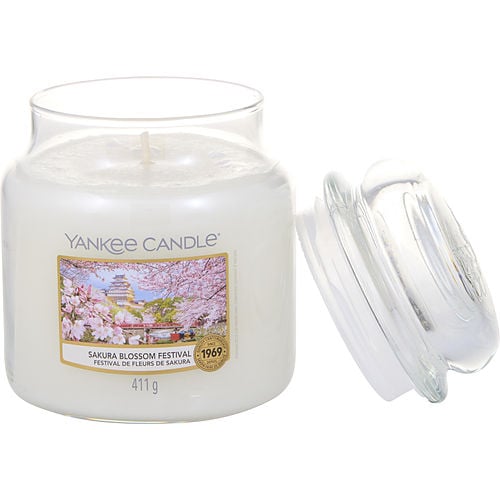 Yankee Candle Yankee Candle Sakura Blossom Festival Scented Medium Jar 14.5 Oz