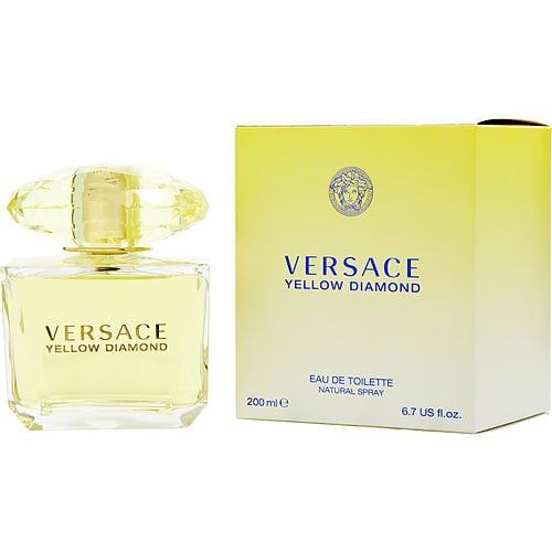 Gianni Versace Versace Yellow Diamond Edt Spray 6.7 Oz (New Packaging)