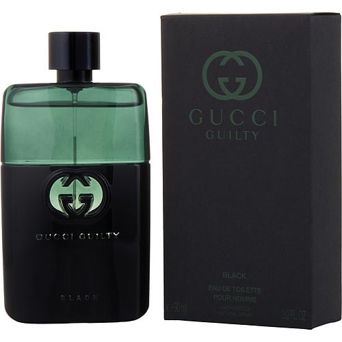 Gucci Gucci Guilty Black Pour Homme Edt Spray 3 Oz (New Packaging) For Men