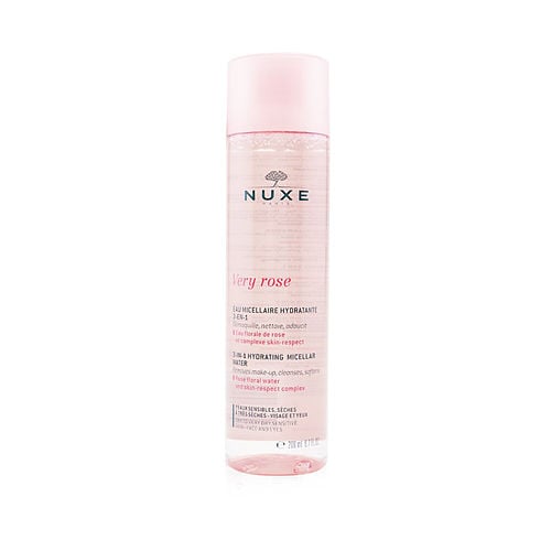 Nuxenuxevery Rose 3-In-1 Hydrating Micellar Water - For Dry To Very Dry Sensitive Skin --200Ml/6.7Oz