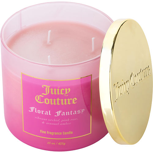 Juicy Couture Juicy Couture Floral Fantasy Candle 14.5 Oz