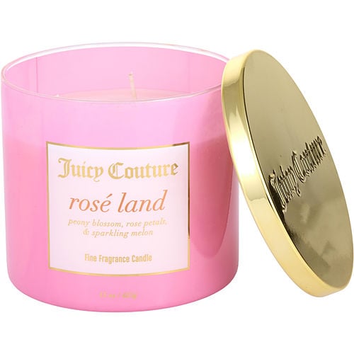 Juicy Couture Juicy Couture Rose Land Candle 14.5 Oz