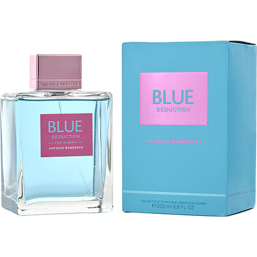 Antonio Banderas Blue Seduction Edt Spray 6.8 Oz (New Packaging) For Women