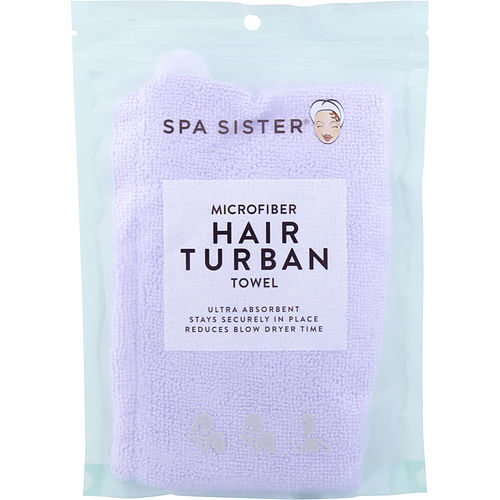 Spa Accessories Spa Accessories Spa Sister Microfiber Hair Turban - Lavender