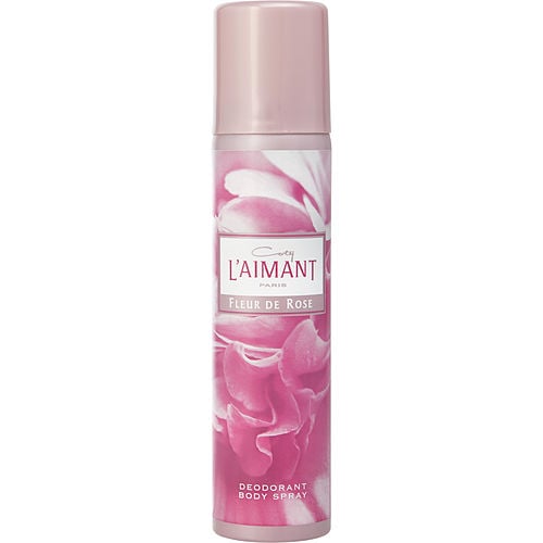 Coty L'Aimant Fleur De Rose Deodorant Body Spray 2.5 Oz