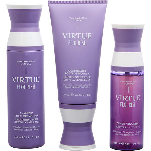 Virtue Virtue Flourish Nightly Intensive Hair Rejuvenation Treatment 3 Month Supply For Unisex