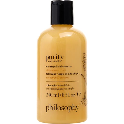 Philosophyphilosophypurity Made Simple - One Step Facial Cleanser With Turmeric Extract --236.6Ml/8Oz