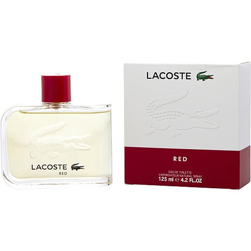 Lacoste Lacoste Red Style In Play Edt Spray 4.2 Oz (New Packaging) For Men