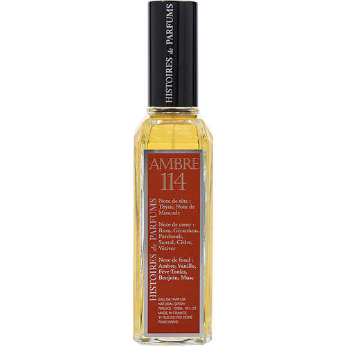 Histoires De Parfumshistoires De Parfums Ambre 114Eau De Parfum Spray 4 Oz  *Tester