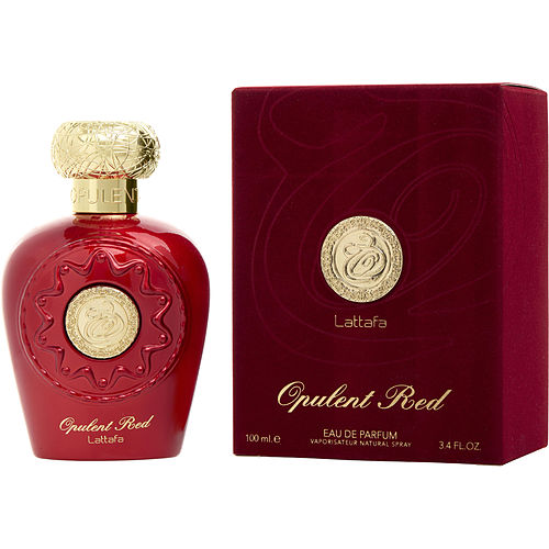 Lattafa Lattafa Opulent Red Eau De Parfum Spray 3.4 Oz