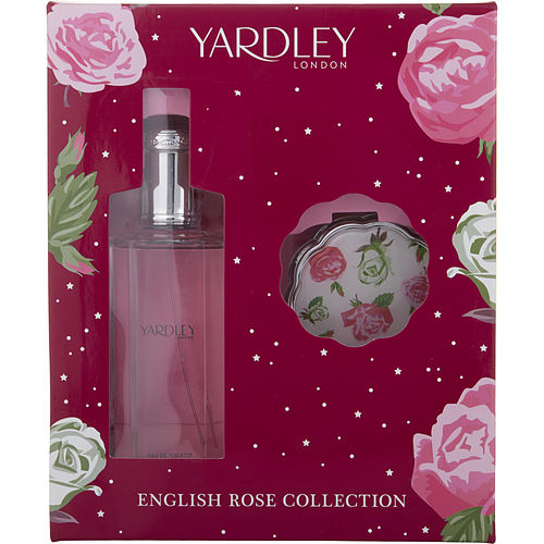 Yardleyyardley English Roseedt Spray 4.2 Oz & Compact Mirror