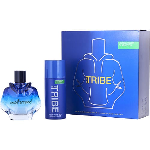 Benettonbenetton Tribeedt Spray 3 Oz & Deodorant Spray 5 Oz