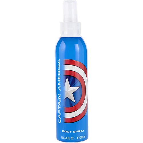 Marvel Captain America Avengers Body Spray 6.8 Oz For Men