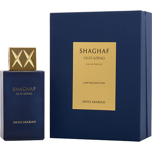 Swiss Arabian Perfumes Shaghaf Oud Azraq Eau De Parfum Spray 2.5 Oz