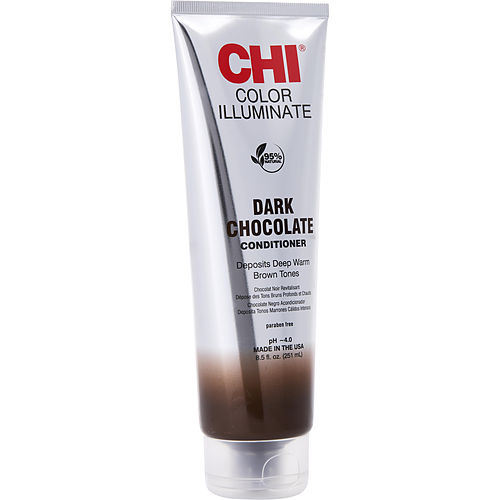 Chi Chi Color Illuminate Conditioner - Dark Chocolate 8.5 Oz