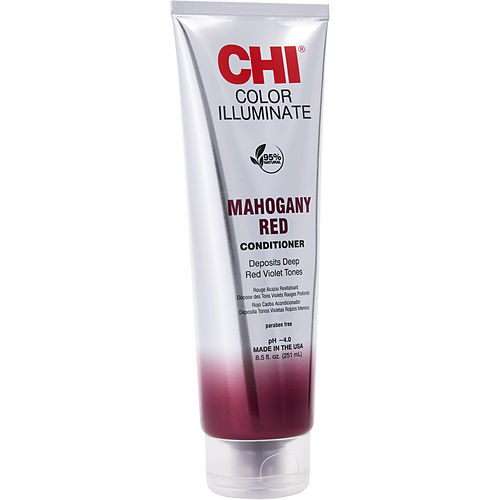 Chi Chi Color Illuminate Conditioner - Mahogany Red 8.5 Oz